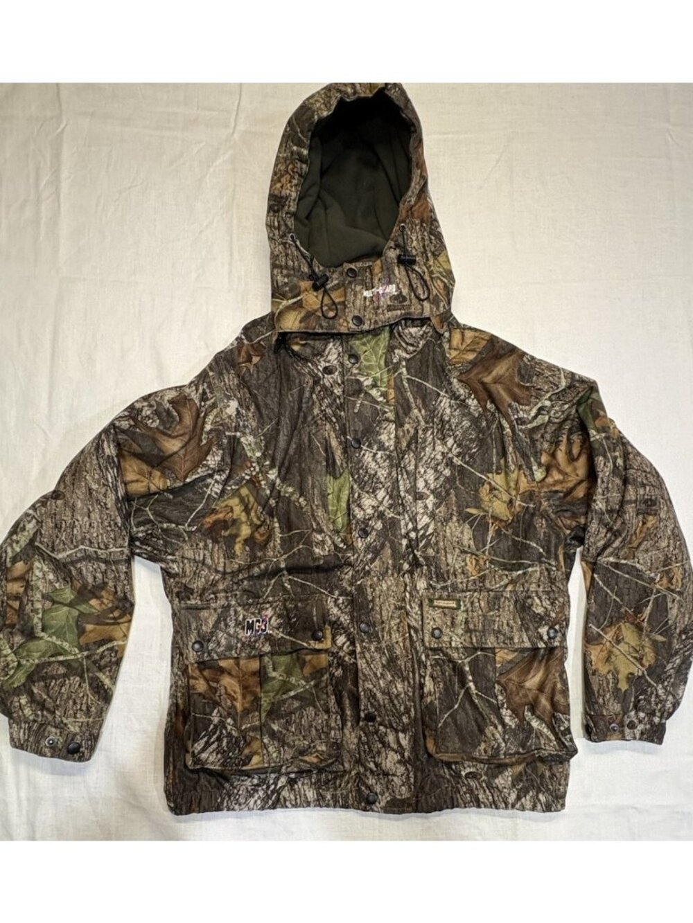 Remington Camouflage CoatMen L Large Realtree Mg3 Thermal Insulation Double Zip